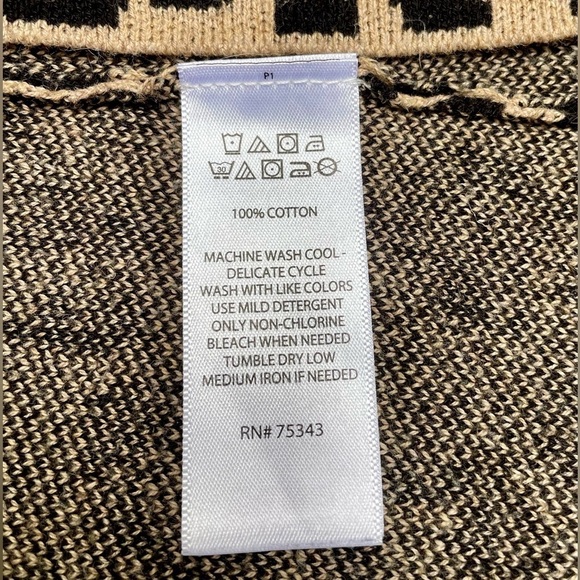 Yes Lola Leopard Print Cardigan Size XS - Picture 7 of 8